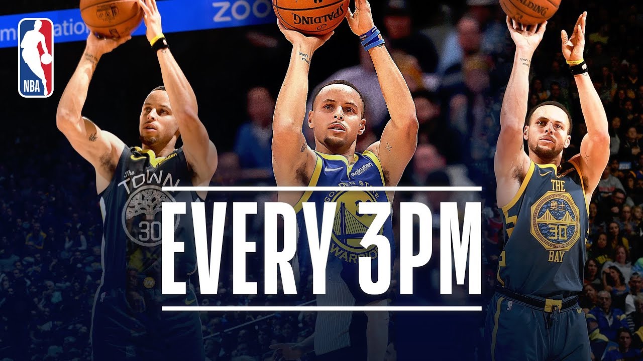 Steph Curry Makes 3 Point History Youtube
