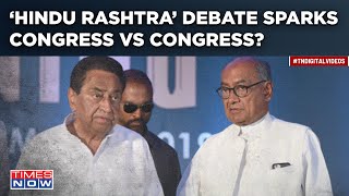 'Hindu Rashtra' Divides Congress? Digvijaya Singh Lashes Out After Kamal Nath's '82%' Remark | News