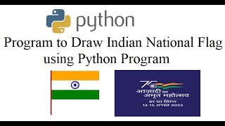 Python Program to Draw Indian National Flag