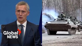 "We shouldn't underestimate Russia": NATO says Moscow mobilizing more troops