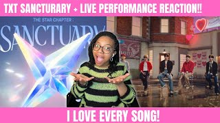 TXT The Star Chapter: SANCTUARY Album + Over the Moon Genuis Live Perf. Reaction! A NO SKIP ALBUM!