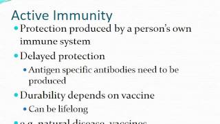 Section 4 Unit 4 - Immunizations