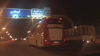 Fujairah to Abu Dhabi [ Time Lapse HD]