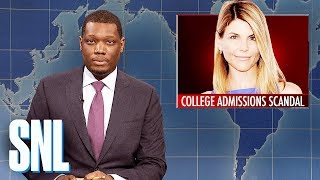 Weekend Update: Lori Loughlin's College Admissions Scandal - SNL