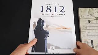 Brian Asklev's 1812 Napoleon's Fateful March -Vuca Simulations - An Unboxing