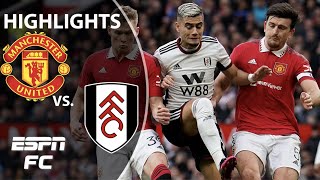 🚨 OLD TRAFFORD FRENZY! 🚨 Manchester United vs. Fulham | FA Cup Highlights | ESPN FC