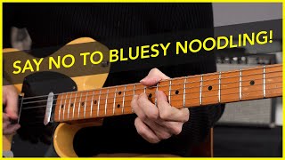 How I mix rhythm & lead: no more bluesy noodling