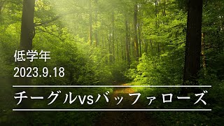 20230918_低学年_チーグルvsバッファローズ_後半(県内4チーム交流戦)