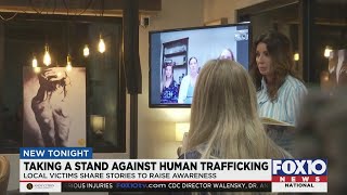 Local human trafficking victims share stories to raise awareness and help others