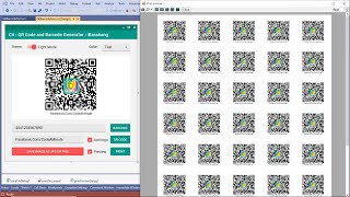 บทเรียนที่ 6 ออกแบบฟอร์มสำหรับโปรแกรมพิมพ์ QR Code และ Barcode (4/4)