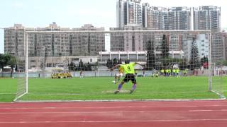 伯裘vs基元(2012元朗學界足球乙組季軍賽)片段34之決勝點球射入(1:0)