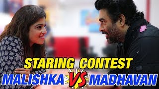 Staring Contest | Malishka vs Madhavan | Mega Icons | Maddy