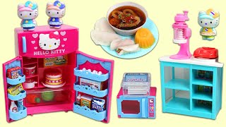 Pretend Cooking with Hello Kitty Kitchen Toy & Popin Cookin Ramen DIY Japanese Candy Maker!