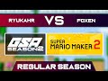 ryukahr vs Foxen | Regular Season | GSA SMM2 Endless Mode Speedrun League DB Season 2