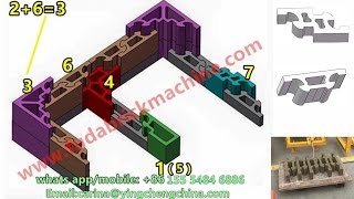 Habiterra blocks for house building interlocking block house