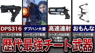 【歴代Apex】最強ぶっ壊れ武器5選