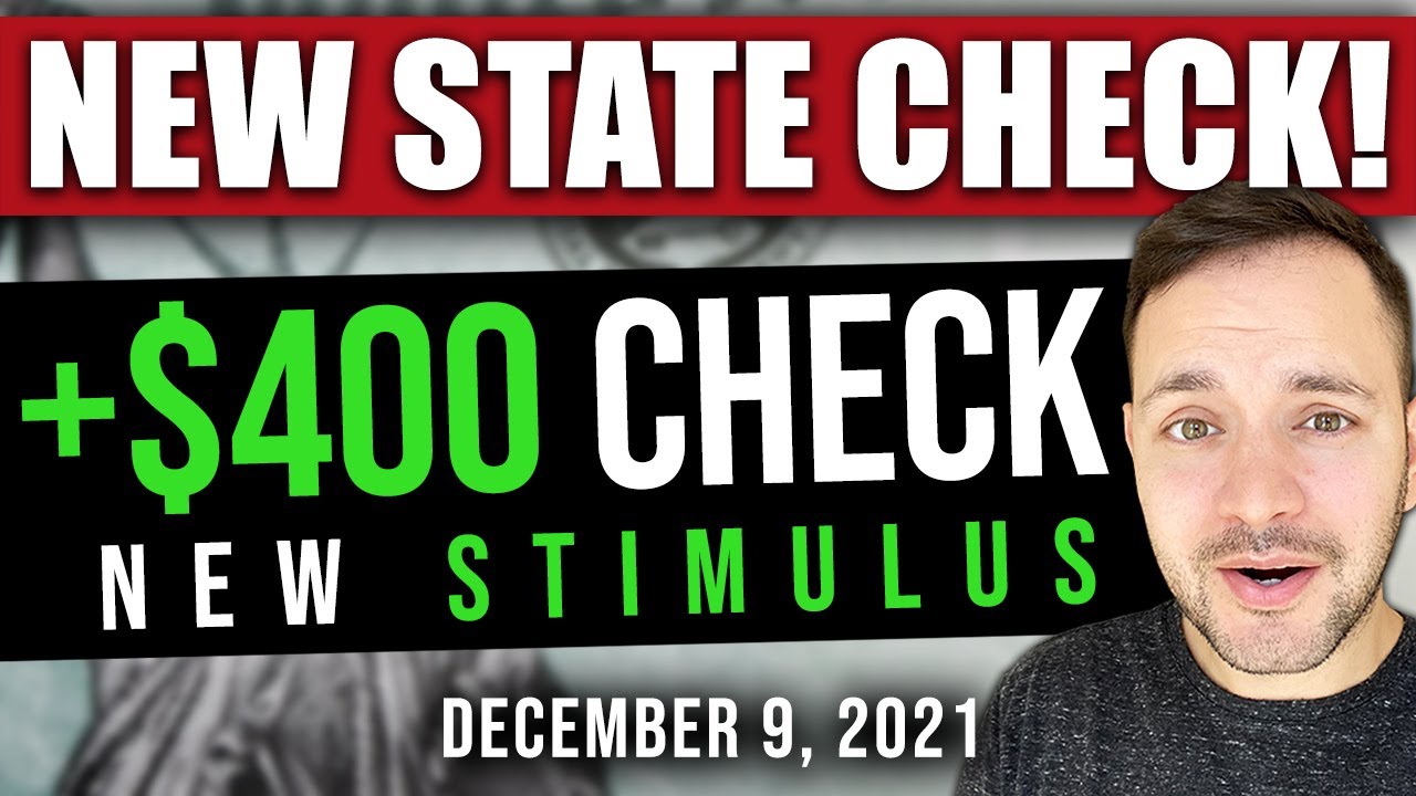 (NEW +$400 CHECK ANNOUNCED IN ONE STATE!) STIMULUS CHECK UPDATE 12/09 ...