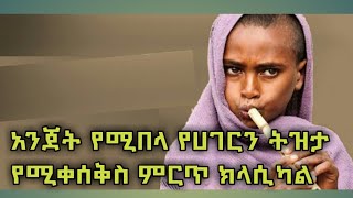 አንጀት የሚበላ የሀገርን ትዝታ የሚቀሰቅስ ምርጥ ክላሲካል || Ethiopian best classical Tizta