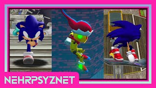 Sonic Adventure 1 & 2 vs Spark the Electric Jester 2 Level Design Density Comparison