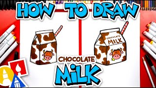 How To Draw Funny Chocolate Milk