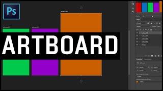 How to use Artboard in Photoshop CC 2018 | Photoshop Tutorial in Tamil