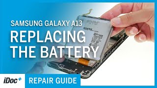 Samsung Galaxy A13 – Battery replacement [repair guide + reassembly]