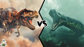 T-Rex vs Titanoboa - Who Would Win?