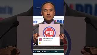 Ausar Thompson reacts to Pistons' bad NBA Draft Lottery luck | Yahoo Sports