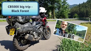 CB500X Big trip - S-1 Ep. 33 - Black Forest, great roads and sunshine