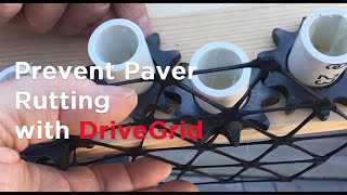 Prevent Paver Rutting with DriveGrid