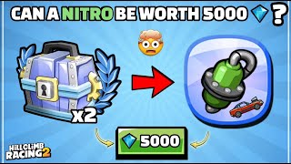 🤔CAN A NITRO BE WORTH 5000 GEMS? 💎 (Watch this before buy) - Hill Climb Racing 2