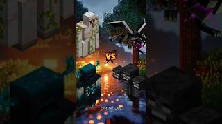 IRON GOLEM & WARDEN vs ENDER DRAGON & WITHER 🔥 | Minecraft Battle