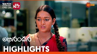 Abhinandana - Highlights of the day | Watch full EP only on Sun NXT | 14 Dec 2024 | Gemini TV