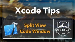 Xcode Tip: Split Code View (iOS, Xcode 8)
