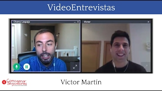 Víctor Martín: "¿Para qué abrir un perfil en todas las redes sociales?"
