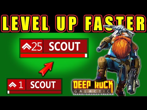 Tips to LEVEL UP FASTER in Deep Rock Galactic