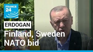 Erdogan’s ‘opportunistic’ opposition to Finland, Sweden NATO bid • FRANCE 24 English