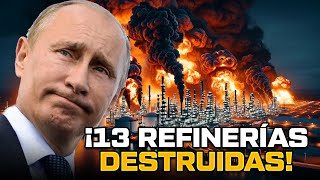 Sangriento Ataque de Ucrania: ¡13 refinerías destruidas!