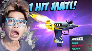 AKHIRNYA BARU BELI SENJATA UZI AMBER MEGACYBER!!! 1 VS 18 SQUAD BISA RATAIN SENDIRIAN!