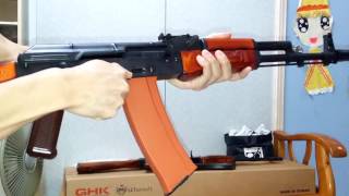 GHK(LCT) AK74 GBB Fire test