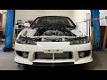 First Start Up On My Turbo V6 S15!!