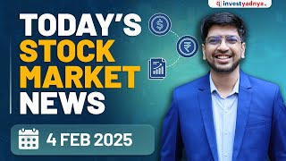 Today's Stock Market News - 4/2/2025 | Aaj ki Taaza Khabar