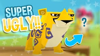 REDESIGNING UGLY Animal Jam ANIMALS! 👓🫢 • ajpw • animal jam play wild • ANIMAL JAM PLAY WILD