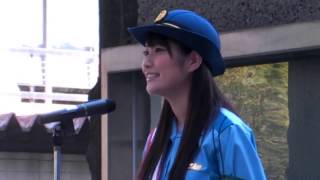 山下部安海(あかぎ団 team G) 13-09-21 前橋警察署一日署長 01挨拶＠前橋市役所