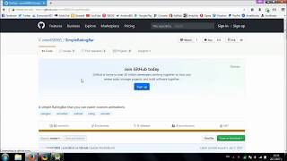 Using SimpleRatingBar library in Android Studio