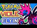 Pokémon Violet Hardcore Nuzlocke - Flying Type Only (No Overleveling, No Items)