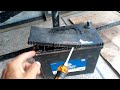 How to fix sealed Acid Battery of your car. porani battery ko kese istemal k kabil banaien