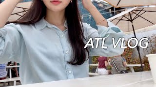 🇺🇸ATL Vlog. 3 years work anniversary already | Southern Seafood Boil | Salmon Sushi | Ohora Gel Nail