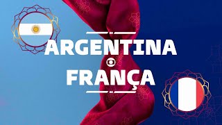 ARGENTINA x FRANÇA | VINHETA PRÉ-JOGO da GLOBO na FINAL DA COPA DO MUNDO CATAR 2022 (18/12/2022)