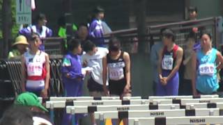 2017.6.18上北地方夏季陸上　共通女子100ｍH決勝